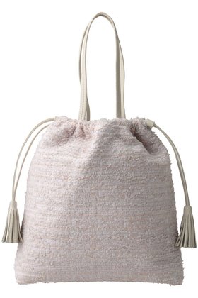 【オーヴィル/EAUVIRE】のミニトートバッグ 人気、トレンドファッション・服の通販 founy(ファニー) ファッション Fashion レディースファッション Fashion for Women バッグ Bags ツイード Twill, Twill Weave フォルム Silhouette, Form フランス France, French フリンジ Fringe, Tassel ミックス Mix, Mixed Style リボン Ribbon, Bow エレガント 上品 Elegant |ID:prp329100004873196