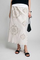 【ブリル/BRILL】のシシュウタイトスカート ナチュラル|ID: prp329100004873202 ipo3291000000036347877