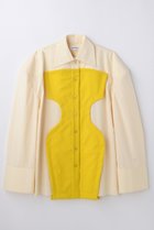 【エンフォルド/ENFOLD】のSILHOUETTE BIG SHIRT 人気、トレンドファッション・服の通販 founy(ファニー) ファッション Fashion レディースファッション Fashion for Women トップス・カットソー Cut & Sew Tops シャツ・ブラウス・オフィスカジュアル Elegant Blouses & Button-Ups おすすめ Recommended / Our Picks シェイプ Shape, Slim Fit スリーブ Sleeve, Long Sleeve / Short Sleeve セットアップ Set-Up, Coordinated Outfit バランス Balance, Style Balance プリーツ Pleats, Pleated ロング Long, Long-Length 新作・新入荷 New Arrivals / New In thumbnail ライトイエロー|ID: prp329100004873224 ipo3291000000036348065