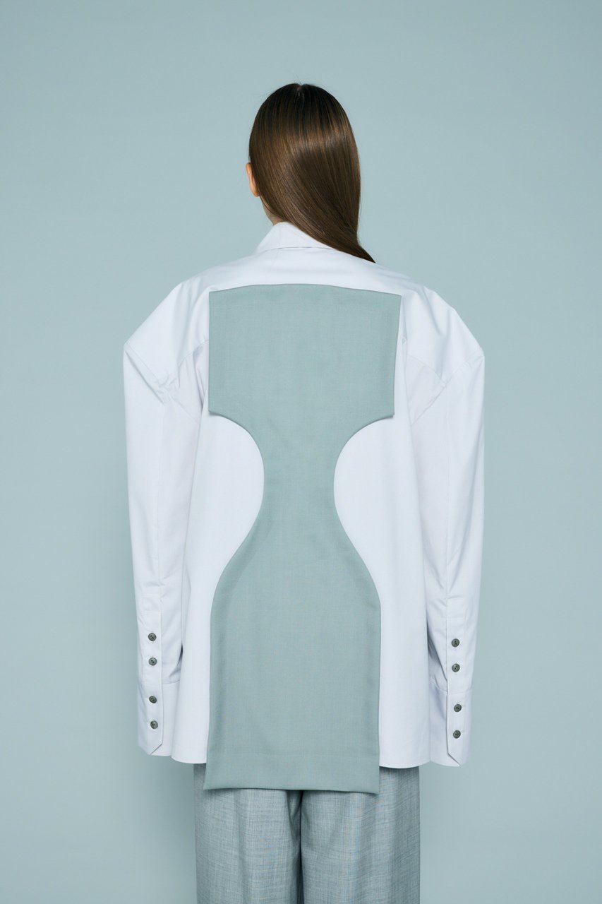 【エンフォルド/ENFOLD】のSILHOUETTE BIG SHIRT 人気、トレンドファッション・服の通販 founy(ファニー) 　ファッション　Fashion　レディースファッション　Fashion for Women　トップス・カットソー　Cut & Sew Tops　シャツ・ブラウス・オフィスカジュアル　Elegant Blouses & Button-Ups　おすすめ　Recommended / Our Picks　シェイプ　Shape, Slim Fit　スリーブ　Sleeve, Long Sleeve / Short Sleeve　セットアップ　Set-Up, Coordinated Outfit　バランス　Balance, Style Balance　プリーツ　Pleats, Pleated　ロング　Long, Long-Length　新作・新入荷　New Arrivals / New In　other-5|ID: prp329100004873225 ipo3291000000036348075