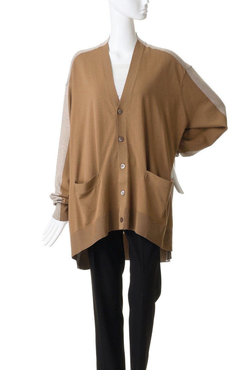 【アンスクリア/INSCRIRE】のコットン 16G オーバー サイズ V ネック カーディガン 人気、トレンドファッション・服の通販 founy(ファニー) ファッション Fashion レディースファッション Fashion for Women トップス・カットソー Cut & Sew Tops ニット Knit Tops & Sweaters カーディガン・羽織り Layered Style Cardigans カーディガン Cardigan, Knitwear 新作・新入荷 New Arrivals / New In 無地 Plain, Solid Color other-2|ID: prp329100004873232 ipo3291000000036348144