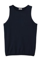 【アンスクリア/INSCRIRE】のコットン 14G タンク トップ ネイビー|ID: prp329100004873234 ipo3291000000036348161