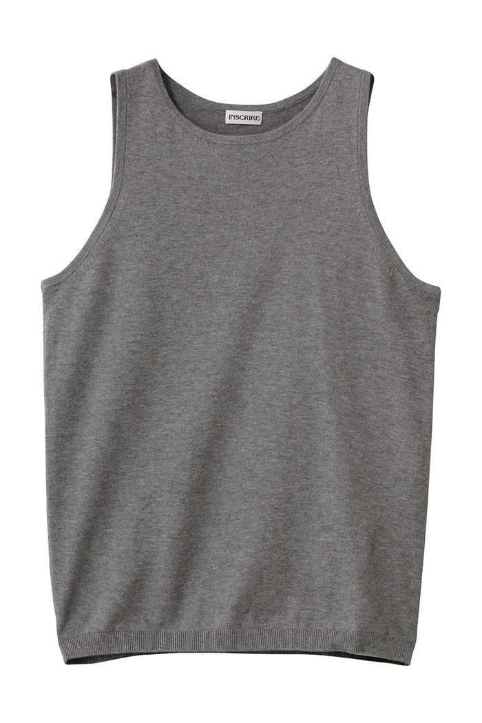 【アンスクリア/INSCRIRE】のコットン 14G タンク トップ インテリア・キッズ・メンズ・レディースファッション・服の通販 founy(ファニー) https://founy.com/ ファッション Fashion レディースファッション Fashion for Women トップス・カットソー Cut & Sew Tops ニット Knit Tops & Sweaters カジュアルプルオーバー・ニットトップス Pullovers & Knit Tops / Casual Pullovers なめらか Smooth, Silky Texture インナー Innerwear ジャケット Jacket, Outerwear タンク Tank Top, Sleeveless Top バランス Balance, Style Balance ベーシック Basic, Essential |ID: prp329100004873234 ipo3291000000036894743