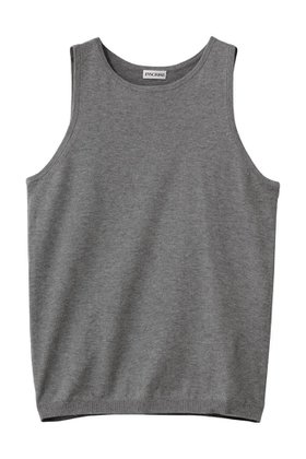 【アンスクリア/INSCRIRE】のコットン 14G タンク トップ 人気、トレンドファッション・服の通販 founy(ファニー) ファッション Fashion レディースファッション Fashion for Women トップス・カットソー Cut & Sew Tops ニット Knit Tops & Sweaters カジュアルプルオーバー・ニットトップス Pullovers & Knit Tops / Casual Pullovers なめらか Smooth, Silky Texture インナー Innerwear ジャケット Jacket, Outerwear タンク Tank Top, Sleeveless Top バランス Balance, Style Balance ベーシック Basic, Essential |ID:prp329100004873234
