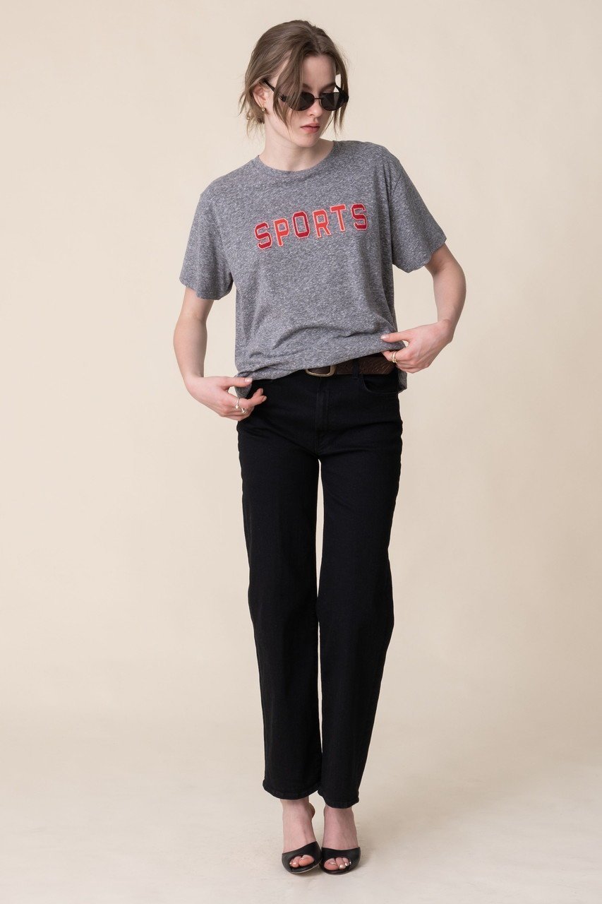 【マザー/MOTHER】のTHE ROWDY SPORTS Tシャツ (ZPO) 人気、トレンドファッション・服の通販 founy(ファニー) 　ファッション　Fashion　レディースファッション　Fashion for Women　トップス・カットソー　Cut & Sew Tops　シャツ・ブラウス・オフィスカジュアル　Elegant Blouses & Button-Ups　ロングTシャツ・Tシャツ　Longline T-Shirts & Tees　カットソー・ベーシックTシャツ　Cut-and-Sewn Tops / Stretch Tees & Basics　ショート　Short, Short Length　スリーブ　Sleeve, Long Sleeve / Short Sleeve　デニム　Denim, Jeans Material　定番　Standard, Basic Item　新作・新入荷　New Arrivals / New In　other-7|ID: prp329100004873244 ipo3291000000036348241