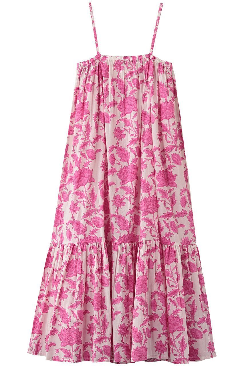 【エスゼット ブロックプリント/SZ Blockprints】のCICI DRESS ISA キャミソールドレス インテリア・キッズ・メンズ・レディースファッション・服の通販 founy(ファニー) ファッション Fashion レディースファッション Fashion for Women ワンピース Dresses フォーマル・パーティードレス・結婚式用ドレス Elegant & Casual Dresses チュニック Tunic Tops & Dresses キャミソール Camisole, Spaghetti Strap Top チュニック Tunic, Long Top ドレス Dress, One-Piece プリント Print, Printed Pattern リゾート Resort, Vacation Style 夏 Summer 新作・新入荷 New Arrivals / New In ピンク|ID: prp329100004873246 ipo3291000000036348246