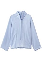 【ブラミンク/BLAMINK】のモックネックロングスリーブブラウス 人気、トレンドファッション・服の通販 founy(ファニー) ファッション Fashion レディースファッション Fashion for Women トップス・カットソー Cut & Sew Tops シャツ・ブラウス・オフィスカジュアル Elegant Blouses & Button-Ups クラシカル Classical, Vintage-Inspired ショルダー Shoulder, Shoulder Strap スリーブ Sleeve, Long Sleeve / Short Sleeve ドロップ Drop Shoulder, Dropped Style フォルム Silhouette, Form モックネック Mock Neck, Short Turtleneck リボン Ribbon, Bow ロング Long, Long-Length 新作・新入荷 New Arrivals / New In thumbnail ライトブルー|ID: prp329100004873253 ipo3291000000036348290