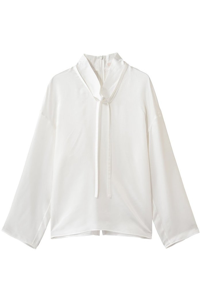 【ブラミンク/BLAMINK】のモックネックロングスリーブブラウス インテリア・キッズ・メンズ・レディースファッション・服の通販 founy(ファニー) https://founy.com/ ファッション Fashion レディースファッション Fashion for Women トップス・カットソー Cut & Sew Tops シャツ・ブラウス・オフィスカジュアル Elegant Blouses & Button-Ups クラシカル Classical, Vintage-Inspired ショルダー Shoulder, Shoulder Strap スリーブ Sleeve, Long Sleeve / Short Sleeve ドロップ Drop Shoulder, Dropped Style フォルム Silhouette, Form モックネック Mock Neck, Short Turtleneck リボン Ribbon, Bow ロング Long, Long-Length |ID: prp329100004873253 ipo3291000000036735257