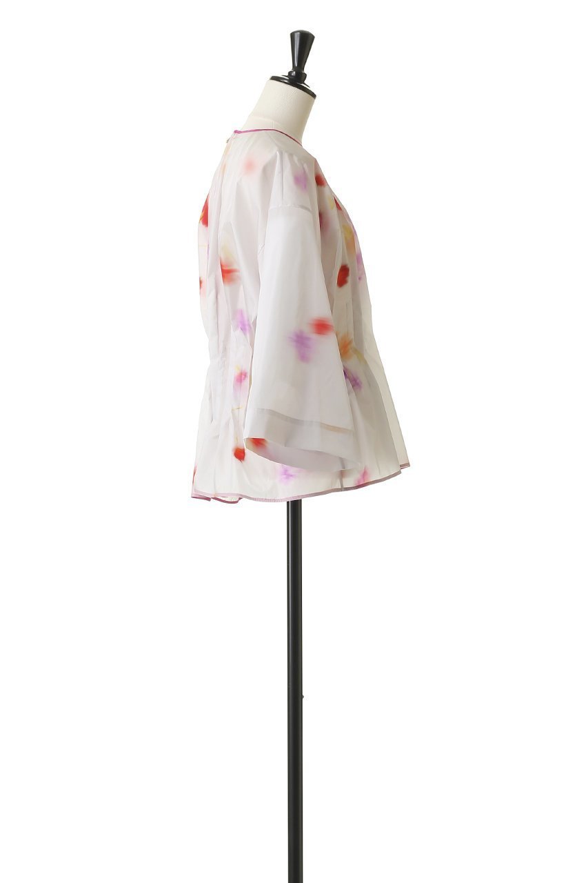 【ブラミンク/BLAMINK】のフラワークルーネックブラウス 人気、トレンドファッション・服の通販 founy(ファニー) ファッション Fashion レディースファッション Fashion for Women トップス・カットソー Cut & Sew Tops シャツ・ブラウス・オフィスカジュアル Elegant Blouses & Button-Ups アシンメトリー Asymmetrical Style スリーブ Sleeve, Long Sleeve / Short Sleeve フラワー Flower, Floral プリント Print, Printed Pattern ランダム Random, Irregular ロング Long, Long-Length 新作・新入荷 New Arrivals / New In other-3|ID: prp329100004873256 ipo3291000000036348319