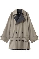 【ブラミンク/BLAMINK】のトレンチコート 人気、トレンドファッション・服の通販 founy(ファニー) ファッション Fashion レディースファッション Fashion for Women アウター Coat / Outerwear Collection コート・ロングコート・ピーコート Long Coats, Peacoats & More トレンチコート / 春秋の定番アウター Trench Coats クラシカル Classical, Vintage-Inspired ショート Short, Short Length シルク Silk, 100% Silk スリーブ Sleeve, Long Sleeve / Short Sleeve モダン Modern, Contemporary ルーズ Loose, Oversized エレガント 上品 Elegant |ID:prp329100004873258