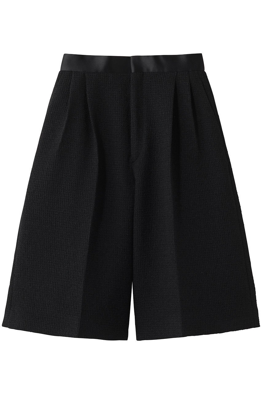 【ブラミンク/BLAMINK】のツイードバミューダパンツ 人気、トレンドファッション・服の通販 founy(ファニー) 　ファッション　Fashion　レディースファッション　Fashion for Women　パンツ　Pants & Trousers　ショートパンツ・ハーフパンツ　High-Waisted & Relaxed Shorts　サテン　Satin, Glossy Fabric　ショート　Short, Short Length　トレンド　Trend, Trending Now　マニッシュ　Mannish, Boyish　エレガント 上品　Elegant　 other-1|ID: prp329100004873262 ipo3291000000036894788
