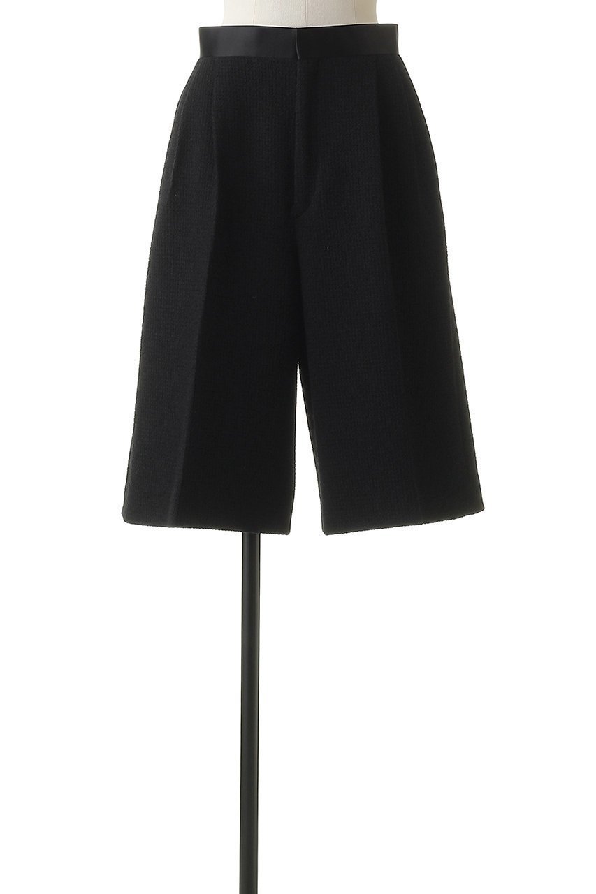 【ブラミンク/BLAMINK】のツイードバミューダパンツ 人気、トレンドファッション・服の通販 founy(ファニー) 　ファッション　Fashion　レディースファッション　Fashion for Women　パンツ　Pants & Trousers　ショートパンツ・ハーフパンツ　High-Waisted & Relaxed Shorts　サテン　Satin, Glossy Fabric　ショート　Short, Short Length　トレンド　Trend, Trending Now　マニッシュ　Mannish, Boyish　エレガント 上品　Elegant　other-2|ID: prp329100004873262 ipo3291000000036894791