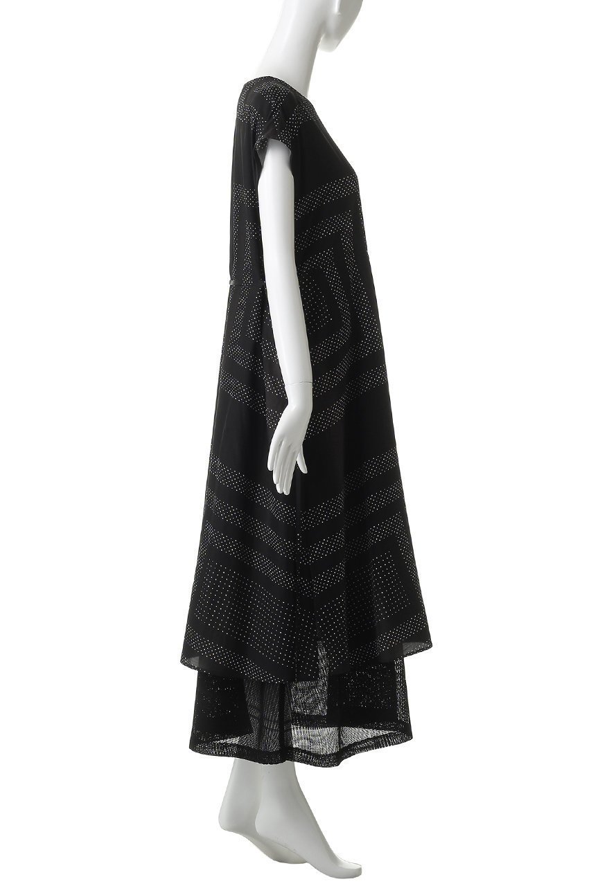 【ジュン オカモト/JUN OKAMOTO】のオリジナルプリント フレンチスリーブドレス 大人の最旬トレンドファッション＆コーディネート founy(ファウニー) 　ファッション　Fashion　レディースファッション　Fashion for Women　ワンピース　Dresses　フォーマル・パーティードレス・結婚式用ドレス　Elegant & Casual Dresses　チュニック　Tunic Tops & Dresses　アクセサリー　Fashion Accessories　グラデーション　Gradient, Ombre　サンダル　Sandals, Summer Shoes　スカーフ　Scarf, Neckwear　ストレート　Straight, Straight Cut　チュニック　Tunic, Long Top　ドット　Polka Dot, Dot Pattern　ドレス　Dress, One-Piece　フラット　Flat, Flat Shoes　プリント　Print, Printed Pattern　モチーフ　Motif, Design Theme　リラックス　Relax, Relaxed Fit　ロング　Long, Long-Length　夏　Summer　other-3|ID: prp329100004873264 ipo3291000000036410276