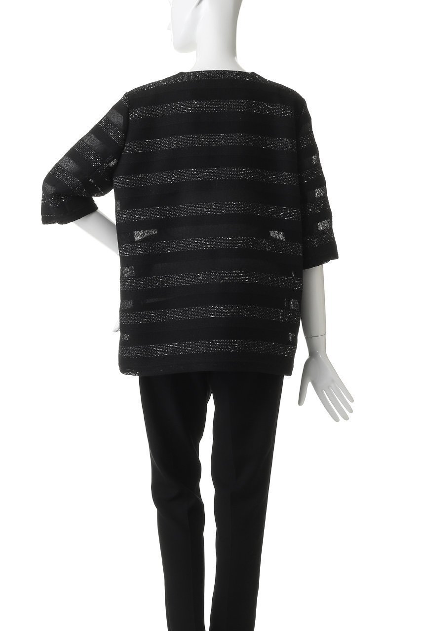 【その他のブランド/Other】のノーカラーボーダージャケット 人気、トレンドファッション・服の通販 founy(ファニー) 　ファッション　Fashion　レディースファッション　Fashion for Women　アウター　Coat / Outerwear Collection　レディースジャケット・軽アウター　Jackets　ジャケット　Jacket, Outerwear　セットアップ　Set-Up, Coordinated Outfit　ツイード　Twill, Twill Weave　ボーダー　Border, Stripe　リラックス　Relax, Relaxed Fit　夏　Summer　新作・新入荷　New Arrivals / New In　春　Spring　S/S・春夏　SS, Spring/Summer, Warm Season　other-4|ID: prp329100004873271 ipo3291000000036348425