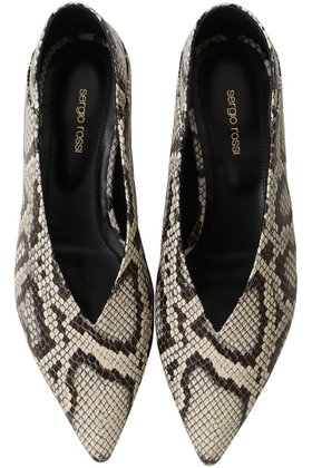 【セルジオ ロッシ/SERGIO ROSSI】 BEAK フラット人気、トレンドファッション・服の通販 founy(ファニー) ファッション Fashion レディースファッション Fashion for Women シューズ Shoes, Footwear フラット Flat, Flat Shoes 再入荷 Restock / Back in Stock |ID:prp329100004873280