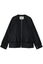 【デパリエ/DEPAREILLE】のタフタギャザーノーカラージャケット 人気、トレンドファッション・服の通販 founy(ファニー) ファッション Fashion レディースファッション Fashion for Women アウター Coat / Outerwear Collection レディースジャケット・軽アウター Jackets ノーカラージャケット / シンプル上品コーデ Collarless Jackets ギャザー Gathered, Ruffled シンプル Simple, Minimal ジャケット Jacket, Outerwear タフタ Taffeta, Structured Fabric フェミニン Feminine, Girly フリル Frill, Ruffle エレガント 上品 Elegant 新作・新入荷 New Arrivals / New In thumbnail ネイビー|ID: prp329100004873287 ipo3291000000036348534