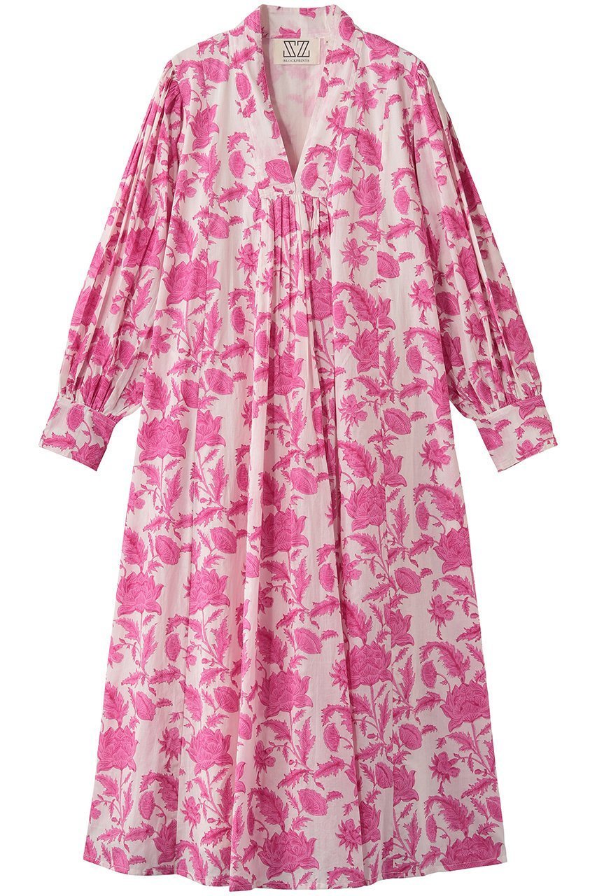【エスゼット ブロックプリント/SZ Blockprints】のLEO DRESS ISA ロングドレス 大人の最旬トレンドファッション＆コーディネート founy(ファウニー) 　ファッション　Fashion　レディースファッション　Fashion for Women　ワンピース　Dresses　フォーマル・パーティードレス・結婚式用ドレス　Elegant & Casual Dresses　チュニック　Tunic Tops & Dresses　チュニック　Tunic, Long Top　ドレス　Dress, One-Piece　プリント　Print, Printed Pattern　リゾート　Resort, Vacation Style　リラックス　Relax, Relaxed Fit　ロング　Long, Long-Length　夏　Summer　 other-1|ID: prp329100004873294 ipo3291000000036955117