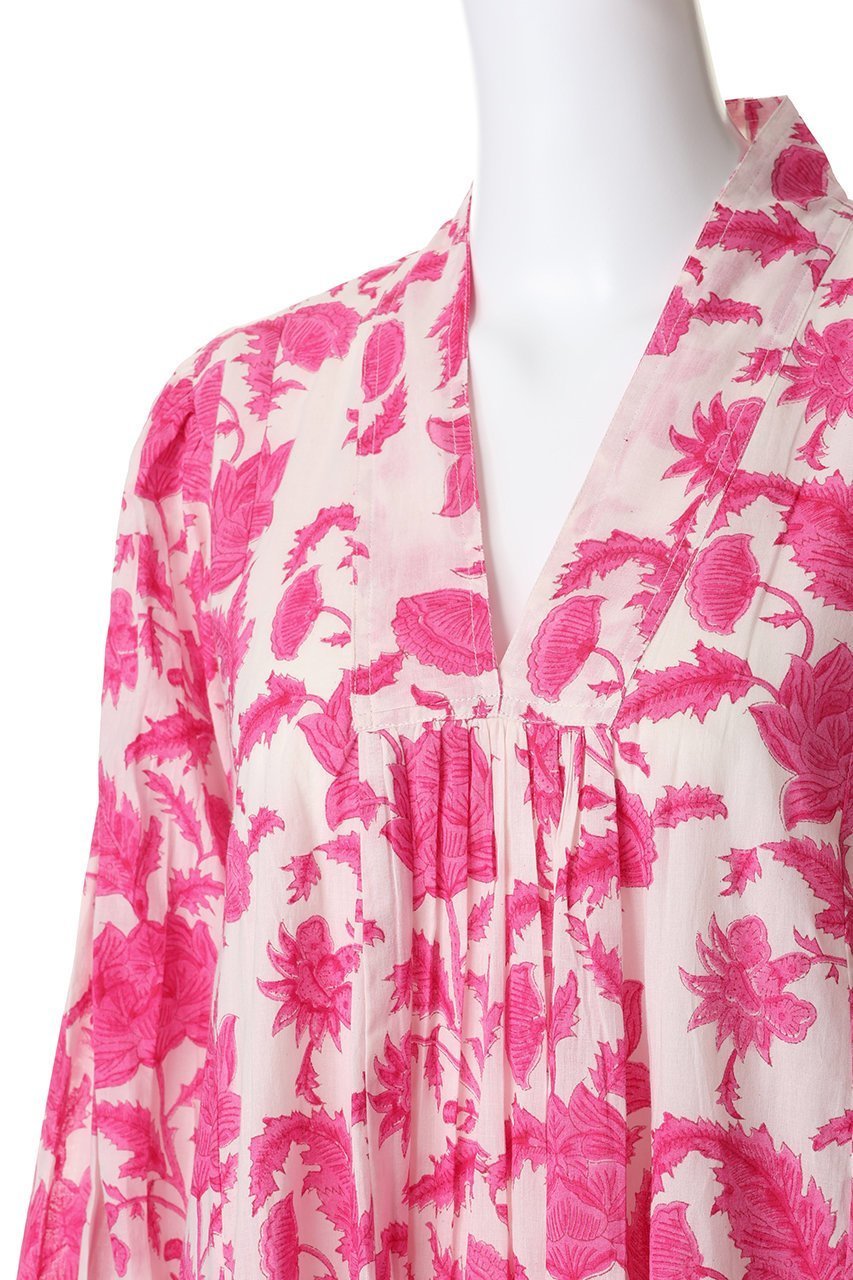 【エスゼット ブロックプリント/SZ Blockprints】のLEO DRESS ISA ロングドレス 大人の最旬トレンドファッション＆コーディネート founy(ファウニー) 　ファッション　Fashion　レディースファッション　Fashion for Women　ワンピース　Dresses　フォーマル・パーティードレス・結婚式用ドレス　Elegant & Casual Dresses　チュニック　Tunic Tops & Dresses　チュニック　Tunic, Long Top　ドレス　Dress, One-Piece　プリント　Print, Printed Pattern　リゾート　Resort, Vacation Style　リラックス　Relax, Relaxed Fit　ロング　Long, Long-Length　夏　Summer　other-5|ID: prp329100004873294 ipo3291000000036955126