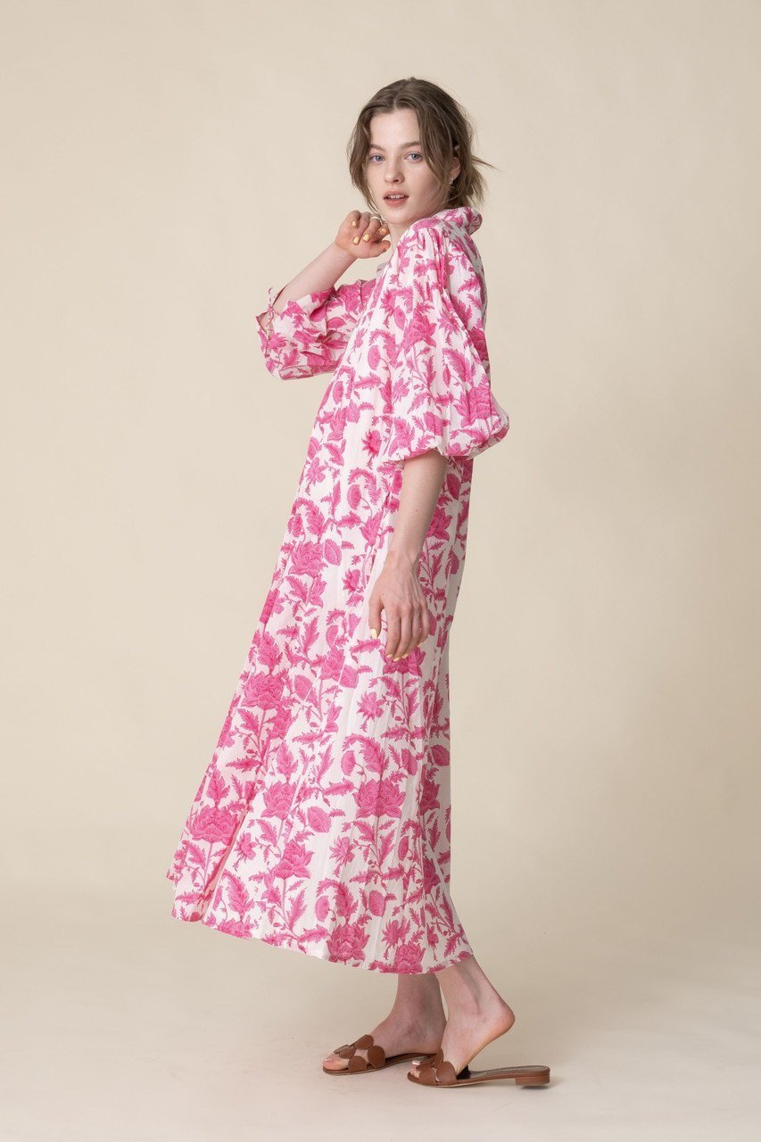 【エスゼット ブロックプリント/SZ Blockprints】のLEO DRESS ISA ロングドレス 大人の最旬トレンドファッション＆コーディネート founy(ファウニー) 　ファッション　Fashion　レディースファッション　Fashion for Women　ワンピース　Dresses　フォーマル・パーティードレス・結婚式用ドレス　Elegant & Casual Dresses　チュニック　Tunic Tops & Dresses　チュニック　Tunic, Long Top　ドレス　Dress, One-Piece　プリント　Print, Printed Pattern　リゾート　Resort, Vacation Style　リラックス　Relax, Relaxed Fit　ロング　Long, Long-Length　夏　Summer　other-6|ID: prp329100004873294 ipo3291000000036955127