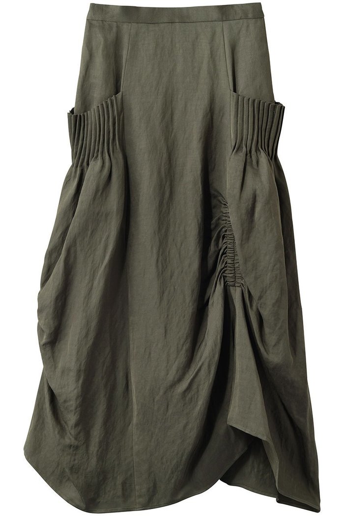 【ジュン オカモト/JUN OKAMOTO】のレーヨンリネンツイル ギャザードレープスカート インテリア・キッズ・メンズ・レディースファッション・服の通販 founy(ファニー) https://founy.com/ ファッション Fashion レディースファッション Fashion for Women スカート Skirts ロングスカート Long Skirts / Maxi & Midi Skirts おすすめ Recommended / Our Picks アシンメトリー Asymmetrical Style ギャザー Gathered, Ruffled シンプル Simple, Minimal セットアップ Set-Up, Coordinated Outfit ツイル Twist, Twisted Detail ドレープ Drape, Draping Fabric ブルゾン Blouson, Bomber Jacket リネン Linen, Linen Fabric ロング Long, Long-Length エレガント 上品 Elegant |ID: prp329100004873299 ipo3291000000036410388