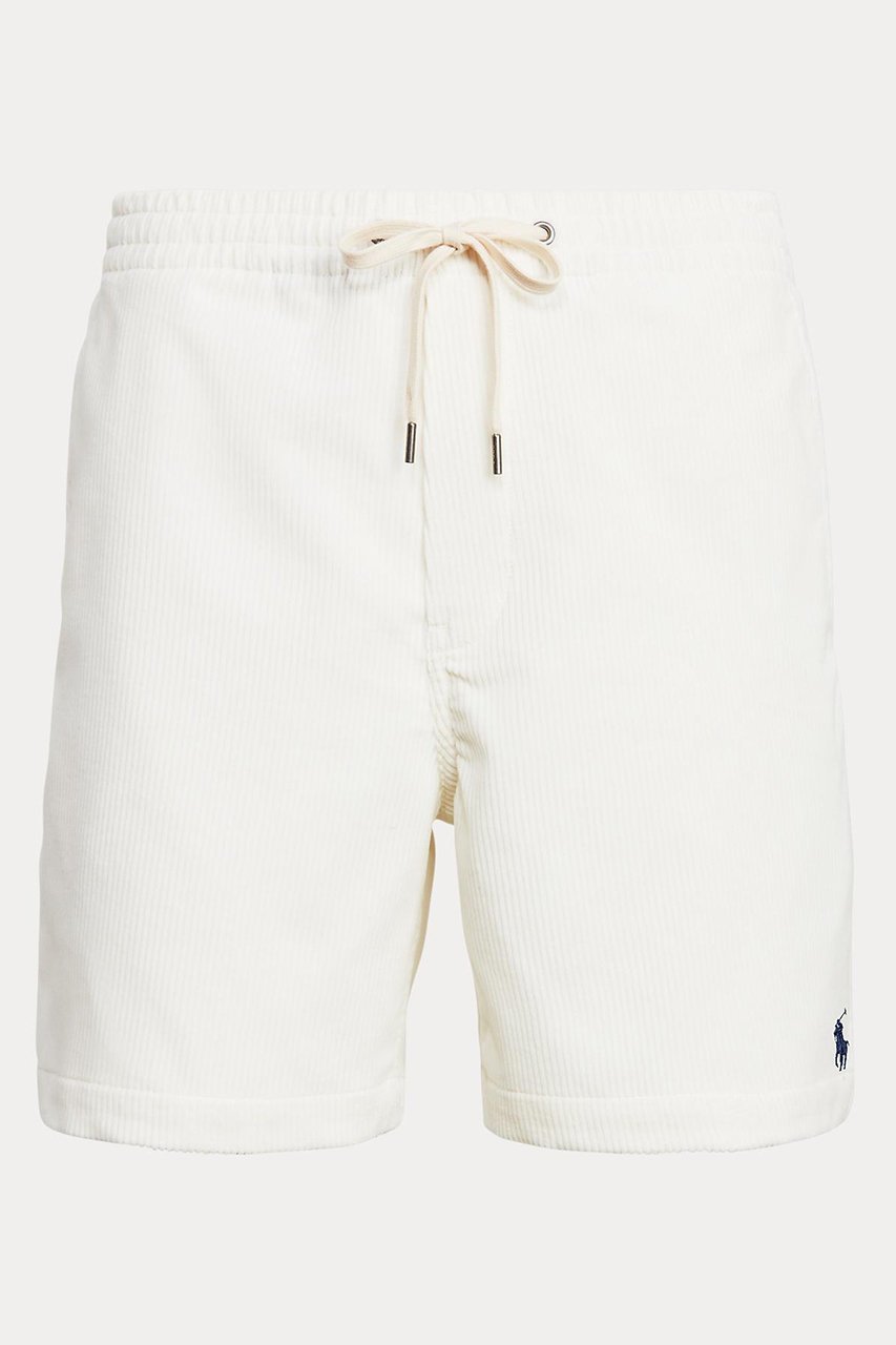 【ラルフローレン/RALPH LAUREN / MEN】の【MEN】【POLO RALPH LAUREN】6インチ Polo プレップスター コーデュロイ ショートパンツ インテリア・キッズ・メンズ・レディースファッション・服の通販 founy(ファニー) 　ファッション　Fashion　メンズファッション　Fashion for Men　ボトムス　Bottoms　ハーフパンツ・ショートパンツ　Shorts & Half Pants　コーデュロイ　Corduroy, Cord Fabric　ショーツ　Shorts, Short Pants　ショート　Short, Short Length　ドローストリング　Drawstring, Pull Cord　フロント　Front, Front Design　ポケット　Pocket, Pocket Detail　リラックス　Relax, Relaxed Fit　定番　Standard, Basic Item　ホワイト|ID: prp329100004873310 ipo3291000000036410439