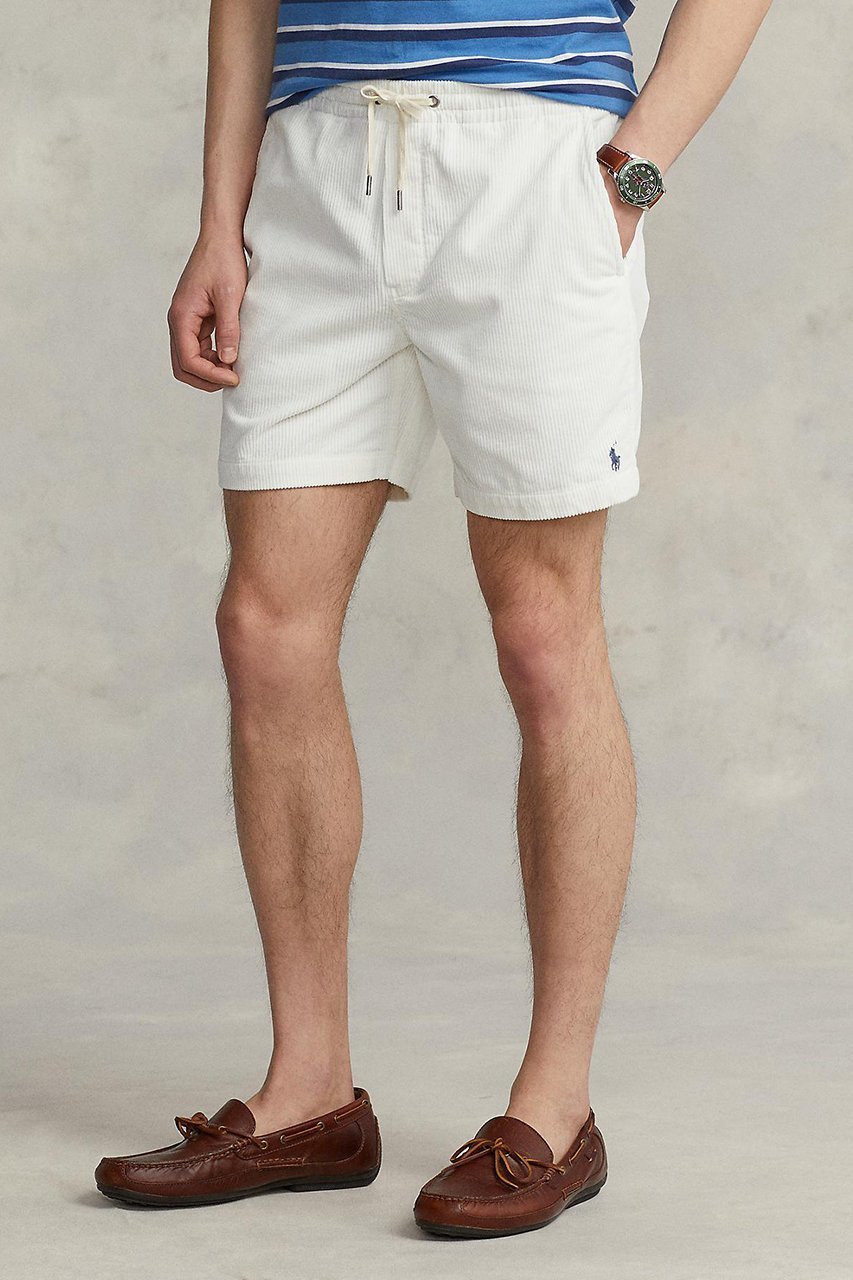 【ラルフローレン/RALPH LAUREN / MEN】の【MEN】【POLO RALPH LAUREN】6インチ Polo プレップスター コーデュロイ ショートパンツ 人気、トレンドファッション・服の通販 founy(ファニー) 　ファッション　Fashion　メンズファッション　Fashion for Men　ボトムス　Bottoms　ハーフパンツ・ショートパンツ　Shorts & Half Pants　コーデュロイ　Corduroy, Cord Fabric　ショーツ　Shorts, Short Pants　ショート　Short, Short Length　ドローストリング　Drawstring, Pull Cord　フロント　Front, Front Design　ポケット　Pocket, Pocket Detail　リラックス　Relax, Relaxed Fit　定番　Standard, Basic Item　新作・新入荷　New Arrivals / New In　other-2|ID: prp329100004873311 ipo3291000000036348738