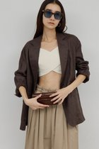 【ガリャルダガランテ/GALLARDAGALANTE】のリネンジャケット【セットアップ対応】 人気、トレンドファッション・服の通販 founy(ファニー) ファッション Fashion レディースファッション Fashion for Women アウター Coat / Outerwear Collection レディースジャケット・軽アウター Jackets ジャケット Jacket, Outerwear セットアップ Set-Up, Coordinated Outfit ハーフ Half, Half-Length リネン Linen, Linen Fabric リュクス Luxury, Elegant, High-End, Chic リラックス Relax, Relaxed Fit ロング Long, Long-Length 新作・新入荷 New Arrivals / New In thumbnail モカ|ID: prp329100004873314 ipo3291000000036348764