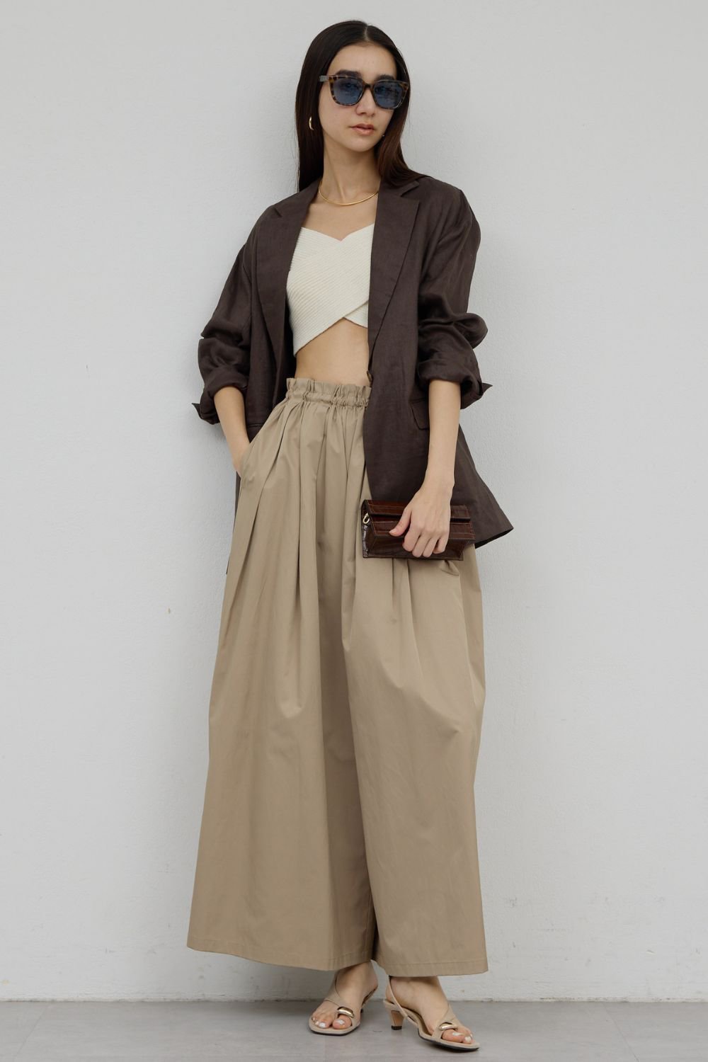 【ガリャルダガランテ/GALLARDAGALANTE】のリネンジャケット【セットアップ対応】 人気、トレンドファッション・服の通販 founy(ファニー) 　ファッション　Fashion　レディースファッション　Fashion for Women　アウター　Coat / Outerwear Collection　レディースジャケット・軽アウター　Jackets　ジャケット　Jacket, Outerwear　セットアップ　Set-Up, Coordinated Outfit　ハーフ　Half, Half-Length　リネン　Linen, Linen Fabric　リュクス　Luxury, Elegant, High-End, Chic　リラックス　Relax, Relaxed Fit　ロング　Long, Long-Length　新作・新入荷　New Arrivals / New In　other-2|ID: prp329100004873315 ipo3291000000036348767