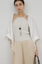 【ガリャルダガランテ/GALLARDAGALANTE】の(手洗い可)スクエアキャミ ライトベージュ|ID: prp329100004873321 ipo3291000000036658454