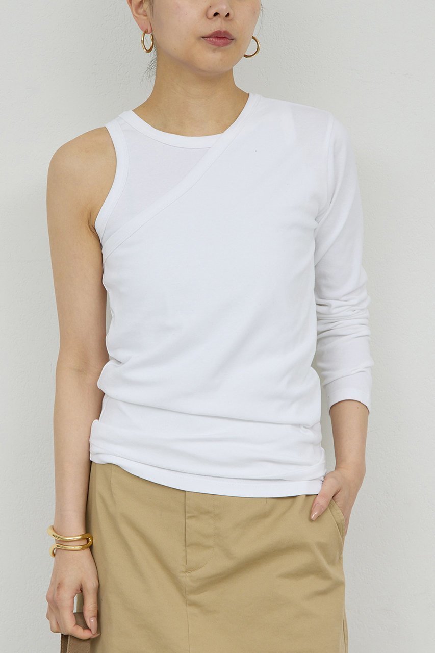 【ガリャルダガランテ/GALLARDAGALANTE】のレイヤードカットソー 人気、トレンドファッション・服の通販 founy(ファニー) 　ファッション　Fashion　レディースファッション　Fashion for Women　トップス・カットソー　Cut & Sew Tops　シャツ・ブラウス・オフィスカジュアル　Elegant Blouses & Button-Ups　ロングTシャツ・Tシャツ　Longline T-Shirts & Tees　カットソー・ベーシックTシャツ　Cut-and-Sewn Tops / Stretch Tees & Basics　カットソー　Cut and Sewn Top　スリーブ　Sleeve, Long Sleeve / Short Sleeve　トレンド　Trend, Trending Now　ロング　Long, Long-Length　定番　Standard, Basic Item　新作・新入荷　New Arrivals / New In　 other-1|ID: prp329100004873323 ipo3291000000036348823