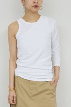 【ガリャルダガランテ/GALLARDAGALANTE】のレイヤードカットソー 人気、トレンドファッション・服の通販 founy(ファニー) ファッション Fashion レディースファッション Fashion for Women トップス・カットソー Cut & Sew Tops シャツ・ブラウス・オフィスカジュアル Elegant Blouses & Button-Ups ロングTシャツ・Tシャツ Longline T-Shirts & Tees カットソー・ベーシックTシャツ Cut-and-Sewn Tops / Stretch Tees & Basics カットソー Cut and Sewn Top スリーブ Sleeve, Long Sleeve / Short Sleeve トレンド Trend, Trending Now ロング Long, Long-Length 定番 Standard, Basic Item 新作・新入荷 New Arrivals / New In thumbnail ホワイト|ID: prp329100004873323 ipo3291000000036348824