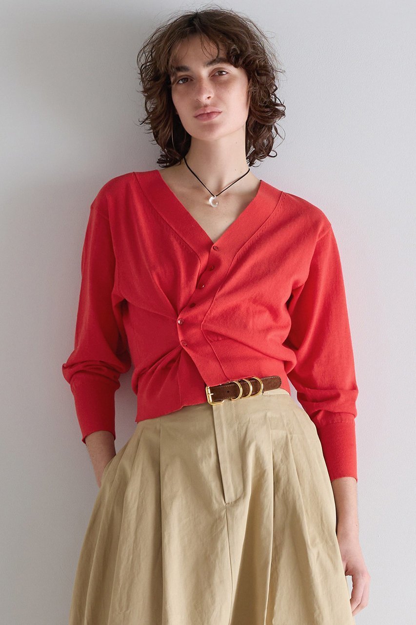 【マルティニーク/martinique】のリネンミックス3WAYカーディガン インテリア・キッズ・メンズ・レディースファッション・服の通販 founy(ファニー) ファッション Fashion レディースファッション Fashion for Women トップス・カットソー Cut & Sew Tops ニット Knit Tops & Sweaters カーディガン・羽織り Layered Style Cardigans おすすめ Recommended / Our Picks カシュクール Wrap Design カーディガン Cardigan, Knitwear ボトム Bottoms, Lower Wear ミックス Mix, Mixed Style リネン Linen, Linen Fabric 新作・新入荷 New Arrivals / New In レッド|ID: prp329100004873327 ipo3291000000036348862