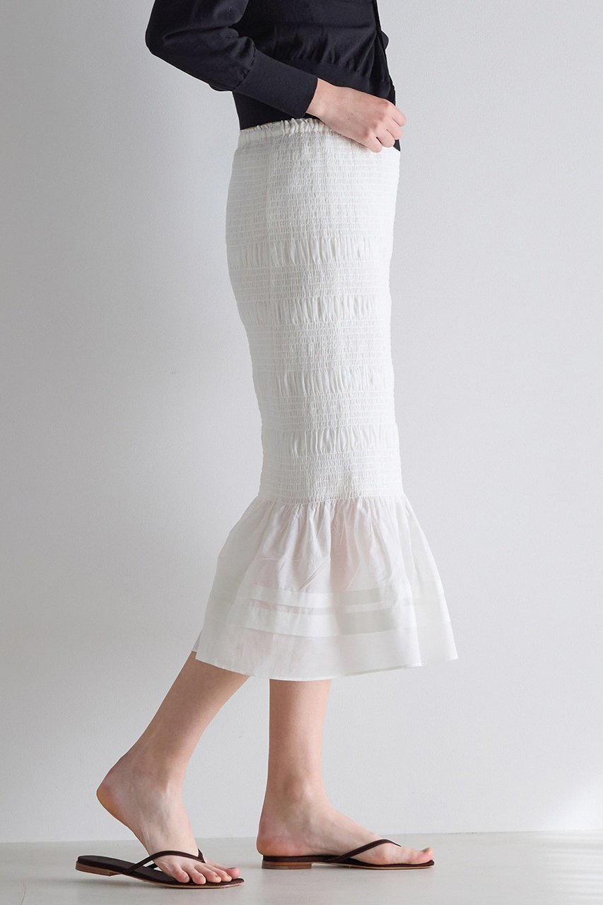 【マルティニーク/martinique】のシャーリングスカート 人気、トレンドファッション・服の通販 founy(ファニー) 　ファッション　Fashion　レディースファッション　Fashion for Women　スカート　Skirts　ロングスカート　Long Skirts / Maxi & Midi Skirts　おすすめ　Recommended / Our Picks　カットソー　Cut and Sewn Top　シャーリング　Shirring, Ruched　バランス　Balance, Style Balance　フィット　Fit, Slim Fit　フレア　Flare, Flared　ロング　Long, Long-Length　エレガント 上品　Elegant　新作・新入荷　New Arrivals / New In　other-2|ID: prp329100004873333 ipo3291000000036348919