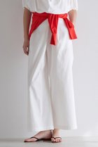 【マルティニーク/martinique】のハイカウントギャバチノパンツ ホワイト|ID: prp329100004873335 ipo3291000000036583582