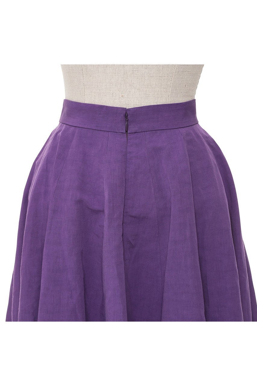 【オブリオ/AUBRIOT】のドライリネンタイプライタースカート 人気、トレンドファッション・服の通販 founy(ファニー) 　ファッション　Fashion　レディースファッション　Fashion for Women　スカート　Skirts　ロングスカート　Long Skirts / Maxi & Midi Skirts　サークル　Circle, Round Design　タイプライター　Typewriter Fabric, Crisp Cotton　タンブラー　Tumbler, Travel Mug　フレア　Flare, Flared　リネン　Linen, Linen Fabric　リラックス　Relax, Relaxed Fit　ロング　Long, Long-Length　夏　Summer　新作・新入荷　New Arrivals / New In　other-5|ID: prp329100004873338 ipo3291000000036894920