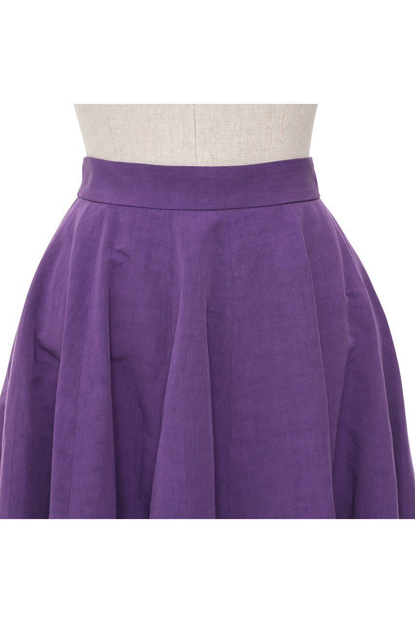 【オブリオ/AUBRIOT】のドライリネンタイプライタースカート 人気、トレンドファッション・服の通販 founy(ファニー) 　ファッション　Fashion　レディースファッション　Fashion for Women　スカート　Skirts　ロングスカート　Long Skirts / Maxi & Midi Skirts　サークル　Circle, Round Design　タイプライター　Typewriter Fabric, Crisp Cotton　タンブラー　Tumbler, Travel Mug　フレア　Flare, Flared　リネン　Linen, Linen Fabric　リラックス　Relax, Relaxed Fit　ロング　Long, Long-Length　夏　Summer　新作・新入荷　New Arrivals / New In　other-4|ID: prp329100004873339 ipo3291000000036348978