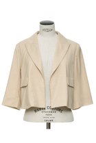 【オブリオ/AUBRIOT】のラグジュアリーウーステッドジャケット ライトベージュ|ID: prp329100004873344 ipo3291000000036349032