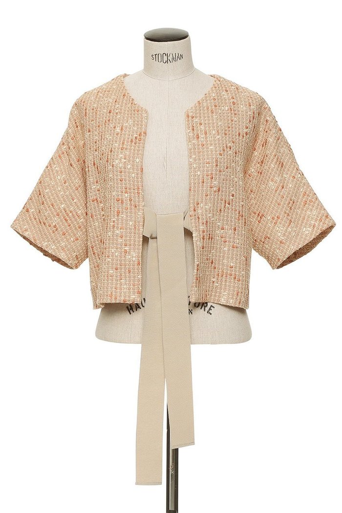 【オブリオ/AUBRIOT】のイタリアンサマーツイードジャケット インテリア・キッズ・メンズ・レディースファッション・服の通販 founy(ファウニー) https://founy.com/ ファッション Fashion レディースファッション Fashion for Women アウター Coat / Outerwear Collection レディースジャケット・軽アウター Jackets イタリア Italy クラシック Classic, Timeless Style ジャケット Jacket, Outerwear スプリング Spring, Spring Collection ツイード／ツィード Choker, Choker Necklace ネップ Nepp, Slub Yarn フロント Front, Front Design ラグジュアリー Luxury, Elegant リネン Linen, Linen Fabric 再入荷 Restock / Back in Stock 夏 Summer 春 Spring S/S・春夏 SS, Spring/Summer, Warm Season |ID: prp329100004873346 ipo3291000000037238902