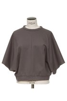 【オブリオ/AUBRIOT】のサフィールライトポンチプルオーバー 人気、トレンドファッション・服の通販 founy(ファニー) ファッション Fashion レディースファッション Fashion for Women トップス・カットソー Cut & Sew Tops シャツ・ブラウス・オフィスカジュアル Elegant Blouses & Button-Ups ロングTシャツ・Tシャツ Longline T-Shirts & Tees カジュアルプルオーバー・ニットトップス Pullovers & Knit Tops / Casual Pullovers カットソー・ベーシックTシャツ Cut-and-Sewn Tops / Stretch Tees & Basics なめらか Smooth, Silky Texture クロップド Cropped, Short Length ショート Short, Short Length シルケット Silket, Silky Cotton ストレッチ Stretch, Stretchy Fabric スリーブ Sleeve, Long Sleeve / Short Sleeve トライアングル Triangle, Triangular Shape フォルム Silhouette, Form 新作・新入荷 New Arrivals / New In thumbnail チャコールグレー|ID: prp329100004873354 ipo3291000000036349136