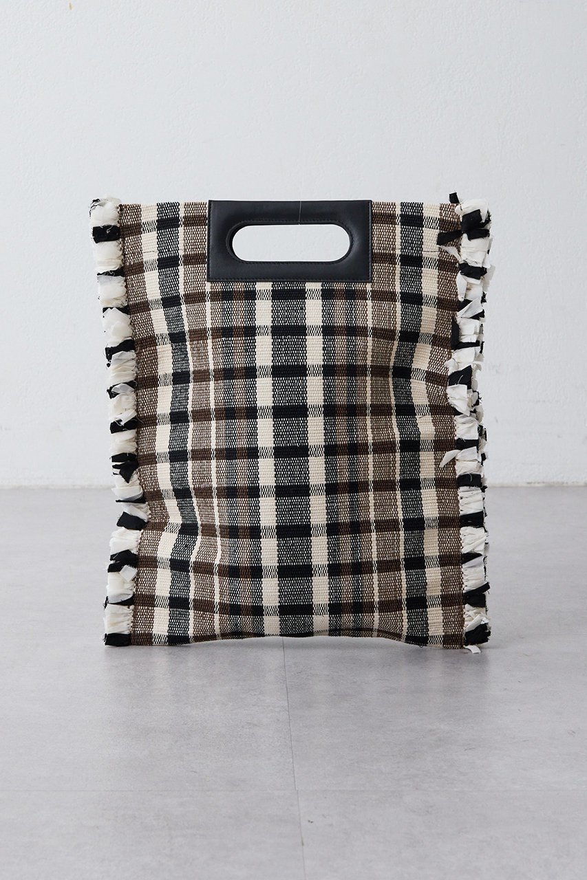 【ウィムガゼット/Whim Gazette】の【Hoaw.】別注Bobura Rug TOTE 人気、トレンドファッション・服の通販 founy(ファニー) 　ファッション　Fashion　レディースファッション　Fashion for Women　バッグ　Bags　アクセサリー　Fashion Accessories　クラッチ　Clutch, Clutch Bag　シューズ　Shoes, Footwear　シンプル　Simple, Minimal　スペシャル　Special, Limited Edition　チェック　Check, Plaid, Tartan　ハンド　Hand, Handmade　別注　Limited Edition, Custom Order　other-2|ID: prp329100004873373 ipo3291000000036894940