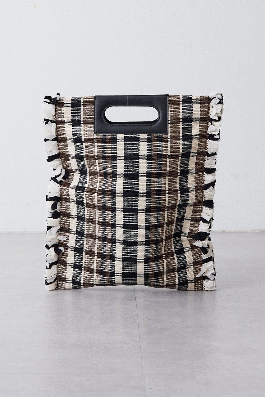 【ウィムガゼット/Whim Gazette】の【Hoaw.】別注Bobura Rug TOTE 人気、トレンドファッション・服の通販 founy(ファニー) 　ファッション　Fashion　レディースファッション　Fashion for Women　バッグ　Bags　アクセサリー　Fashion Accessories　クラッチ　Clutch, Clutch Bag　シューズ　Shoes, Footwear　シンプル　Simple, Minimal　スペシャル　Special, Limited Edition　チェック　Check, Plaid, Tartan　ハンド　Hand, Handmade　別注　Limited Edition, Custom Order　other-4|ID: prp329100004873373 ipo3291000000036894942