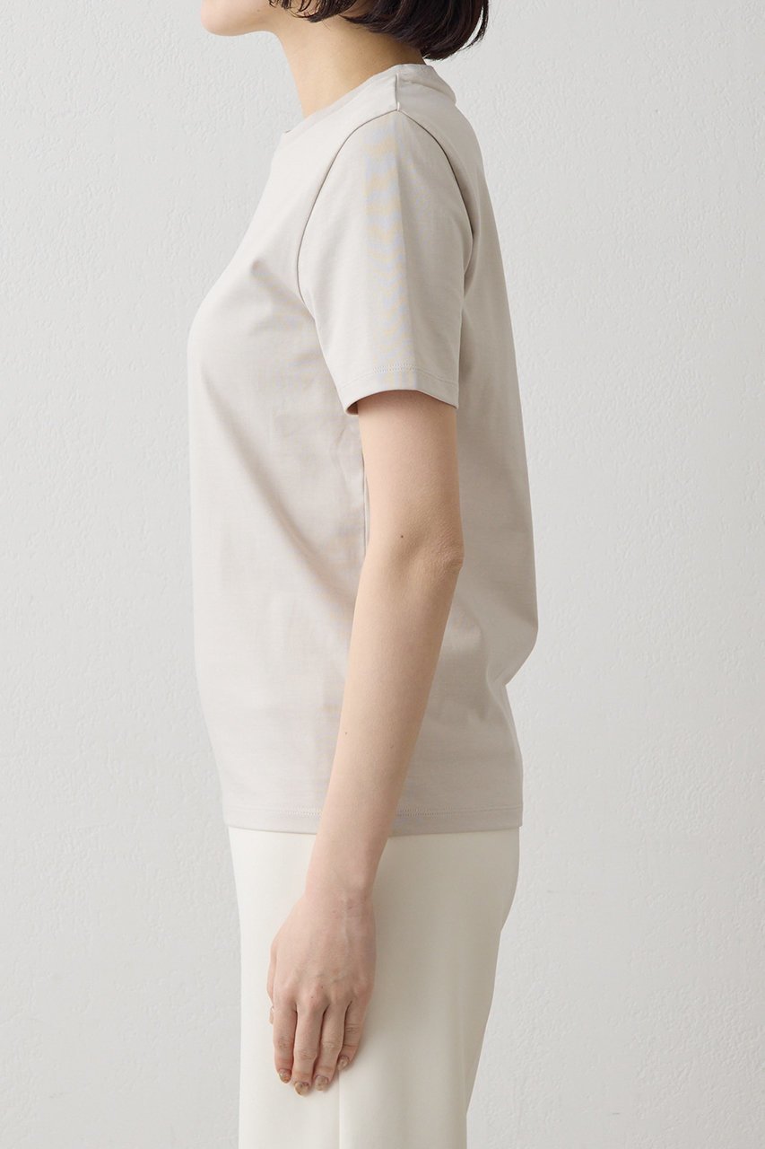 【ウィムガゼット/Whim Gazette】のスビンコットンTシャツ 人気、トレンドファッション・服の通販 founy(ファニー) ファッション Fashion レディースファッション Fashion for Women トップス・カットソー Cut & Sew Tops シャツ・ブラウス・オフィスカジュアル Elegant Blouses & Button-Ups ロングTシャツ・Tシャツ Longline T-Shirts & Tees カットソー・ベーシックTシャツ Cut-and-Sewn Tops / Stretch Tees & Basics インナー Innerwear コンパクト Compact, Small Size ショート Short, Short Length シンプル Simple, Minimal ジャケット Jacket, Outerwear スリーブ Sleeve, Long Sleeve / Short Sleeve エレガント 上品 Elegant 半袖 Short Sleeve, Half Sleeve 新作・新入荷 New Arrivals / New In other-7|ID: prp329100004873378 ipo3291000000036349362