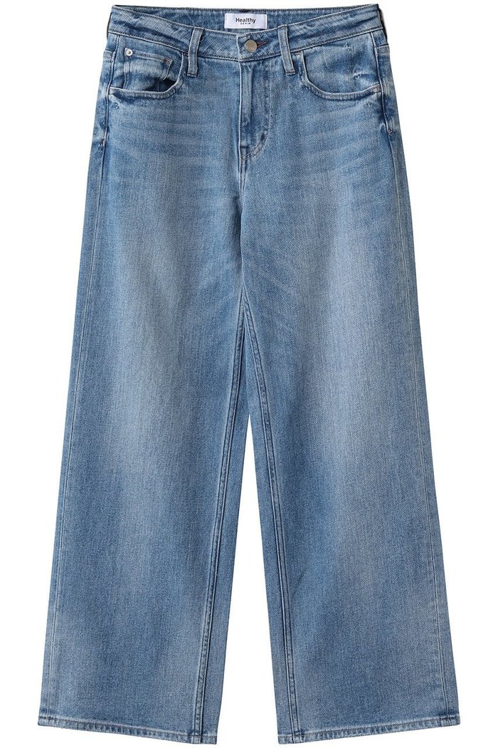 【ヘルシーデニム/Healthy Denim】のPink Pepper Midrise ワイドストレートデニムパンツ インテリア・キッズ・メンズ・レディースファッション・服の通販 founy(ファウニー) https://founy.com/ ファッション Fashion レディースファッション Fashion for Women パンツ Pants & Trousers デニムパンツ・ジーンズ・美脚デニム Denim Jeans & Pants ショート Short, Short Length ストレート Straight, Straight Cut デニム Denim, Jeans Material フィット Fit, Slim Fit 人気 Popular, Best Seller |ID: prp329100004873384 ipo3291000000037238939