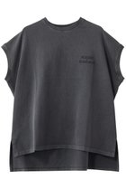 【アッパー ハイツ/upper hights】のBIG NO SLEEVE TEE 人気、トレンドファッション・服の通販 founy(ファニー) ファッション Fashion レディースファッション Fashion for Women トップス・カットソー Cut & Sew Tops シャツ・ブラウス・オフィスカジュアル Elegant Blouses & Button-Ups ロングTシャツ・Tシャツ Longline T-Shirts & Tees カットソー・ベーシックTシャツ Cut-and-Sewn Tops / Stretch Tees & Basics ショート Short, Short Length スリーブ Sleeve, Long Sleeve / Short Sleeve ノースリーブ Sleeveless, No-Sleeve ビッグ Big, Oversized 新作・新入荷 New Arrivals / New In thumbnail FADED BLACK|ID: prp329100004873390 ipo3291000000036349444