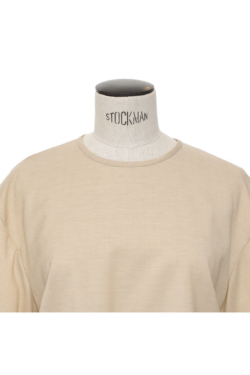 【オブリオ/AUBRIOT】のラグジュアリーウーステッドトップス 人気、トレンドファッション・服の通販 founy(ファニー) ファッション Fashion レディースファッション Fashion for Women トップス・カットソー Cut & Sew Tops シャツ・ブラウス・オフィスカジュアル Elegant Blouses & Button-Ups なめらか Smooth, Silky Texture イタリア Italy ショート Short, Short Length スリーブ Sleeve, Long Sleeve / Short Sleeve スーツ Suit, Formalwear マニッシュ Mannish, Boyish ミックス Mix, Mixed Style メンズ Men's, Menswear レース Lace, Lace Fabric 半袖 Short Sleeve, Half Sleeve 新作・新入荷 New Arrivals / New In other-4|ID: prp329100004873401 ipo3291000000036349547