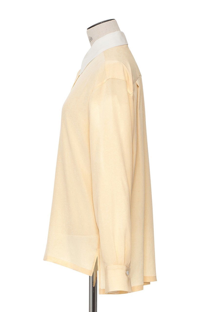 【オブリオ/AUBRIOT】のシルクデシンクレリックシャツ 人気、トレンドファッション・服の通販 founy(ファニー) ファッション Fashion レディースファッション Fashion for Women トップス・カットソー Cut & Sew Tops シャツ・ブラウス・オフィスカジュアル Elegant Blouses & Button-Ups とろみ Fluid, Flowy Fabric シルク Silk, 100% Silk スリーブ Sleeve, Long Sleeve / Short Sleeve フェミニン Feminine, Girly メンズ Men's, Menswear ロング Long, Long-Length エレガント 上品 Elegant 新作・新入荷 New Arrivals / New In other-2|ID: prp329100004873403 ipo3291000000036349563