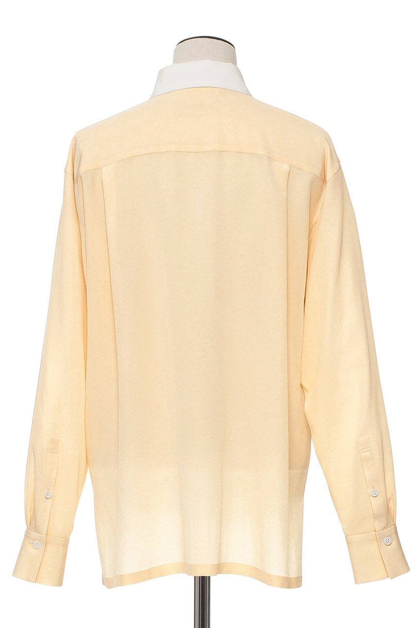 【オブリオ/AUBRIOT】のシルクデシンクレリックシャツ 人気、トレンドファッション・服の通販 founy(ファニー) ファッション Fashion レディースファッション Fashion for Women トップス・カットソー Cut & Sew Tops シャツ・ブラウス・オフィスカジュアル Elegant Blouses & Button-Ups とろみ Fluid, Flowy Fabric シルク Silk, 100% Silk スリーブ Sleeve, Long Sleeve / Short Sleeve フェミニン Feminine, Girly メンズ Men's, Menswear ロング Long, Long-Length エレガント 上品 Elegant 新作・新入荷 New Arrivals / New In other-3|ID: prp329100004873403 ipo3291000000036349564