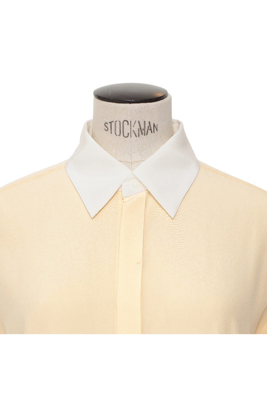 【オブリオ/AUBRIOT】のシルクデシンクレリックシャツ 人気、トレンドファッション・服の通販 founy(ファニー) ファッション Fashion レディースファッション Fashion for Women トップス・カットソー Cut & Sew Tops シャツ・ブラウス・オフィスカジュアル Elegant Blouses & Button-Ups とろみ Fluid, Flowy Fabric シルク Silk, 100% Silk スリーブ Sleeve, Long Sleeve / Short Sleeve フェミニン Feminine, Girly メンズ Men's, Menswear ロング Long, Long-Length エレガント 上品 Elegant 新作・新入荷 New Arrivals / New In other-4|ID: prp329100004873403 ipo3291000000036349567