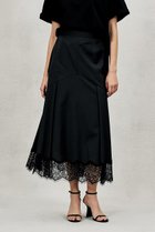 【オブリオ/AUBRIOT】のラグジュアリーウーステッドスカート チャコールグレー|ID: prp329100004873405 ipo3291000000036349580