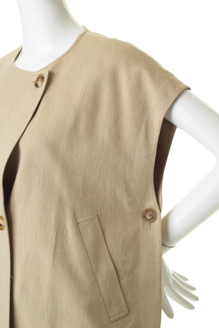 【デパリエ/DEPAREILLE】のヴィスコースリネンポンチョジレ 人気、トレンドファッション・服の通販 founy(ファニー) ファッション Fashion レディースファッション Fashion for Women アウター Coat / Outerwear Collection レディースジャケット・軽アウター Jackets ポンチョ・ケープコート Ponchos & Capes ジャケット Jacket, Outerwear ベスト Vest, Waistcoat リネン Linen, Linen Fabric リュクス Luxury, Elegant, High-End, Chic 新作・新入荷 New Arrivals / New In other-5|ID: prp329100004873411 ipo3291000000036349651